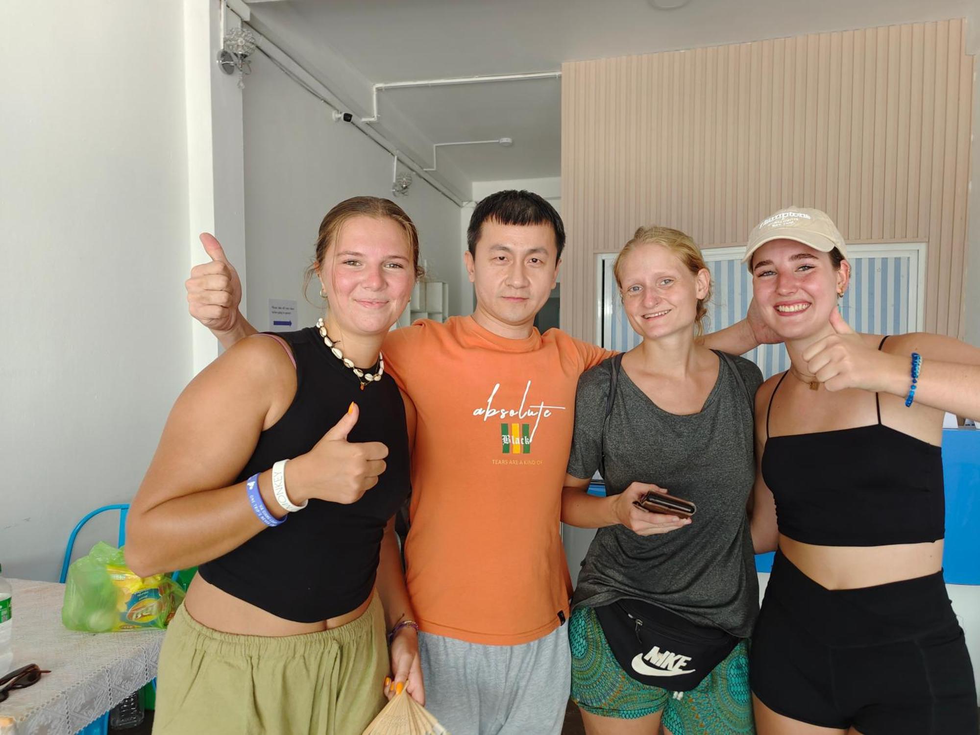 Ocean Blue Hostel Vientiane Ban Nongdouang Exterior foto